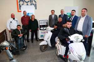 Yozgat Valiliğinden Engellilere Akü Şarj İstasyonu