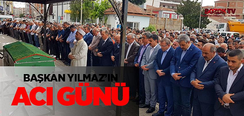Yerköy Belediye Başkanı Yılmaz'ın abisi Ramazan Yılmaz son yolculuğuna uğurlandı