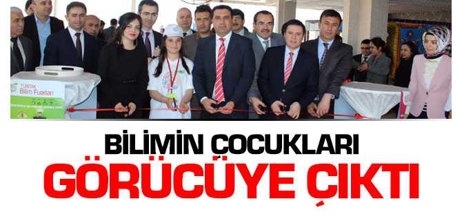 Kadışehri'nde Bilimin Çocukları Görücüye Çıktı