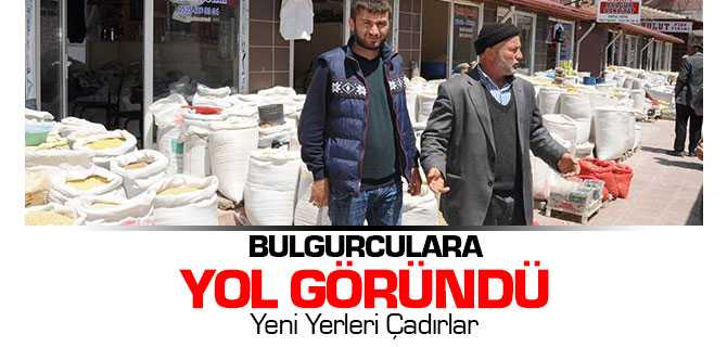 Bulgurculara Yol Göründü