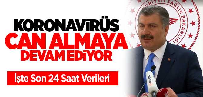 Koronavirüs Salgınından ölenlerin bugünkü sayısı 96 oldu
