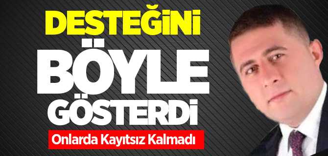 Vekil Sedef Sağlık Çalışanlarına Destek Oldu