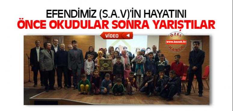 Efendimiz (s.a.v)'in Hayatını Önce Öğrendiler Sonra Yarıştılar