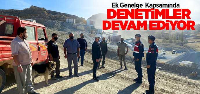 Yozgat'ta Koronavirüs denetimleri devam ediyor