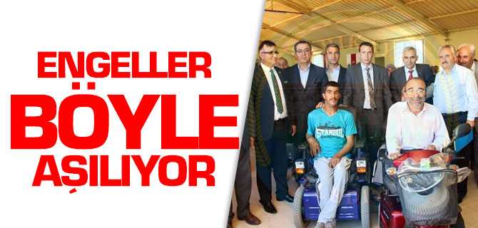 Sarıkaya'da 340 Engellinin Yüzü Güldü