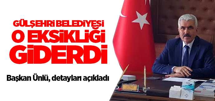 Gülşehri Belediyesi mesire alanını hizmete sundu