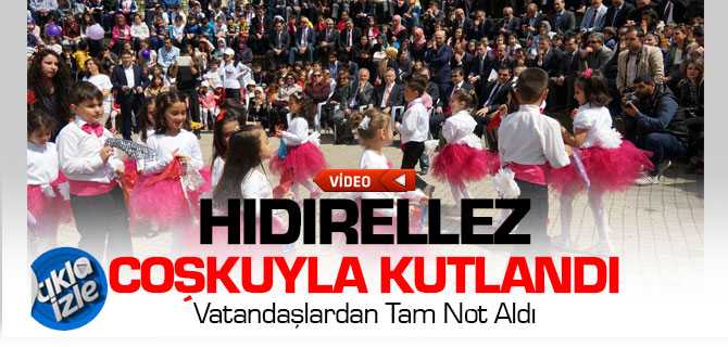 Baharın Müjdecisi Hıdırellez Coşkuyla Kutlandı