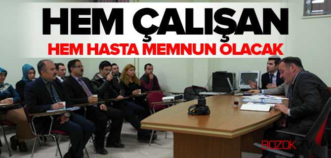 Hem Hasta Hem Çalışan Memnun Olacak