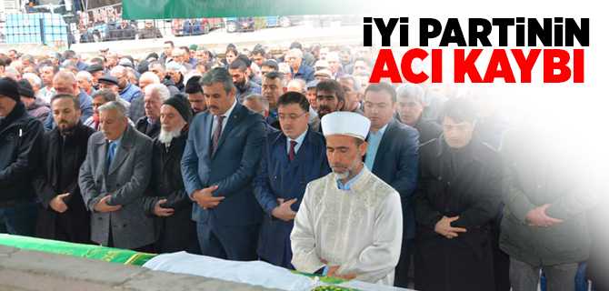 İyi Parti Merkez İlçe Başkanı Aniş Kutlu Defnedildi