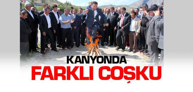 Kazankaya Kanyon'unda Farklı Coşku