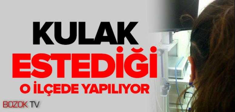 O İlçede Kulak Estetiği Yapılmaya Başlandı