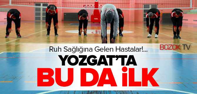 Ruh Sağlığına Gelen Hastalar Sporla Sağlığına Kavuşacak