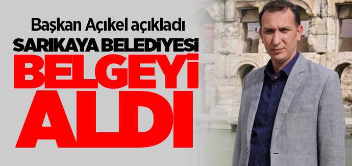 Sarıkaya Belediyesi Sıfır Atık Belgesi aldı