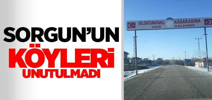AYDEF, Sorgun Ķöylerini unutmadı