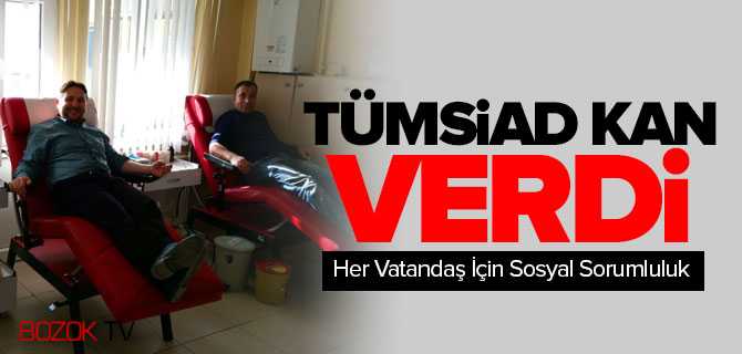 TÜMSİAD Kan Verdi