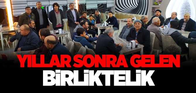 Kamberli Köyü Derneği Toplantısı Gerçekleşti