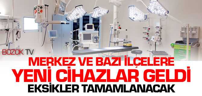 Yeni Cihazlar Geldi Eksiklikler Tamamlanacak