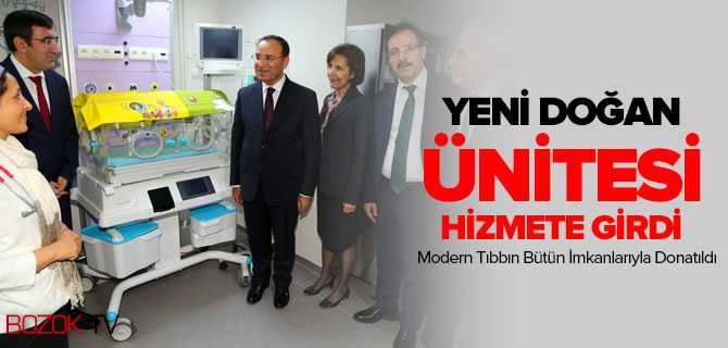 Araştırma Hastanesinde Yeni Doğan Ünitesi Hizmete Açıldı