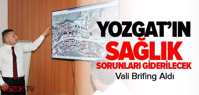 Vali Yurtnaç Sağlık Brifingi Aldı
