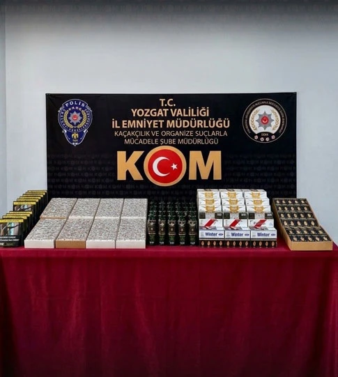 Yozgat’ta Kaçakçılık Operasyonu: 35 Bin Makaron Ele Geçirildi