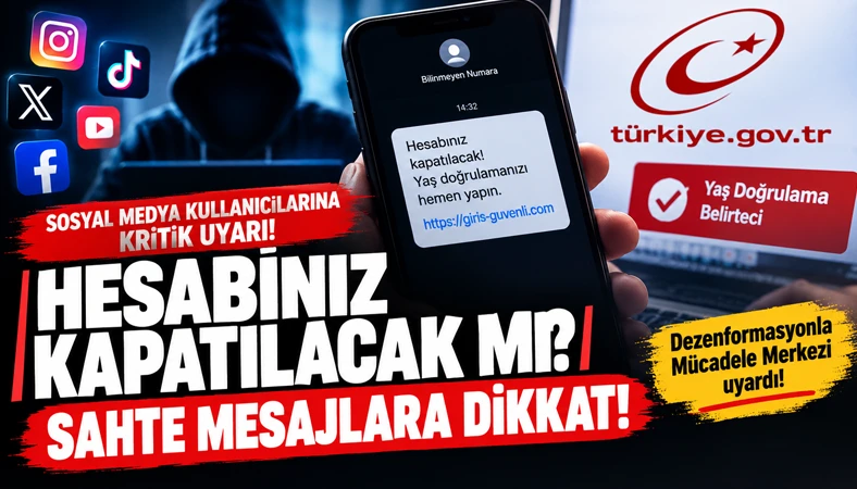 Sosyal Medyada Yaş Doğrulama Tuzağına Dikkat