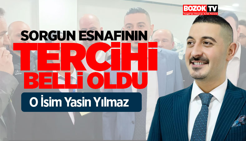 Sorgun Esnaf ve Sanatkarlar Odası Başkanlığı'na Yasin Yılmaz Seçildi