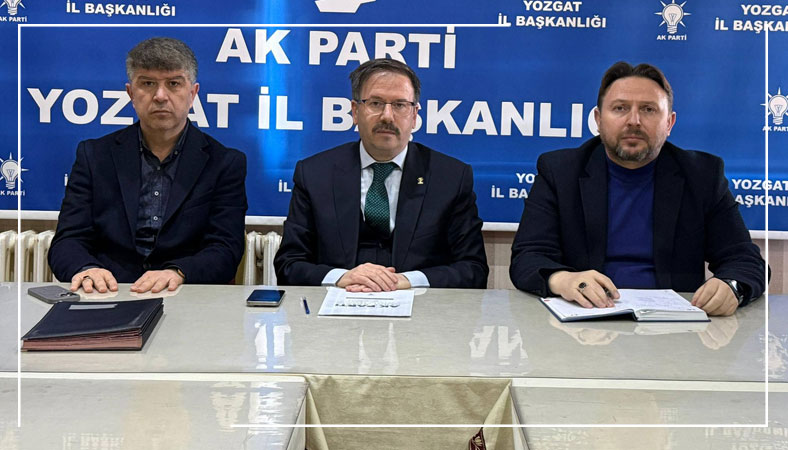 Yozgat Ak Parti İl Başkanlığı Önümüzdeki Döneme Dair Yapılacak Faaliyetleri Değerlendirildi