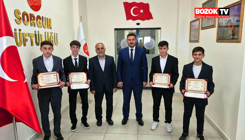 Sorgun’da 20 Öğrenci Hafız Oldu